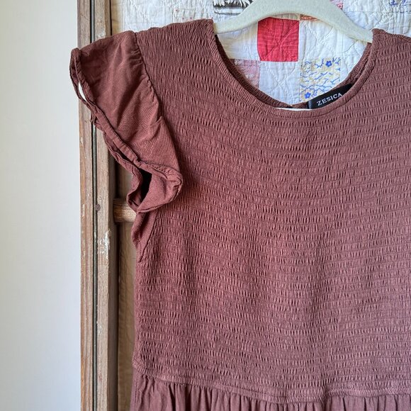 Summer Pleated Maxi Dress - Picture 2 of 7